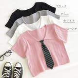 リブニット ショート丈 へそ出し | ANGELCLOSET | 詳細画像2