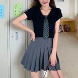 リブニット ショート丈 へそ出し | ANGELCLOSET | 詳細画像6