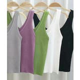 タンクトップ へそ出し サマーニット春夏 | SUNSHINE CLOSET | 詳細画像15 