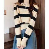 ニットトップス ハーフジップ 襟付き | SUNSHINE CLOSET | 詳細画像1 