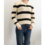 ニットトップス ハーフジップ 襟付き | SUNSHINE CLOSET | 詳細画像11 