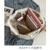 ショルダーバッグ 大容量 巾着バッグ | ANGELCLOSET | 詳細画像11