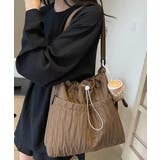 ショルダーバッグ 大容量 巾着バッグ | ANGELCLOSET | 詳細画像6