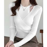 ニットトップス 長袖 レイヤード風 秋冬 | SUNSHINE CLOSET | 詳細画像1