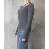 ニットトップス 長袖 レイヤード風 秋冬 | SUNSHINE CLOSET | 詳細画像10