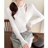 ニットトップス 長袖 レイヤード風 秋冬 | SUNSHINE CLOSET | 詳細画像2