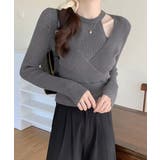 ニットトップス 長袖 レイヤード風 秋冬 | SUNSHINE CLOSET | 詳細画像7