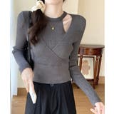 ニットトップス 長袖 レイヤード風 秋冬 | SUNSHINE CLOSET | 詳細画像8