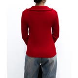 ニットトップス ハーフジップ 春秋冬 | SUNSHINE CLOSET | 詳細画像9 