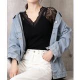 レディース レース切替トップス きれいめ重ね着 | SUNSHINE CLOSET | 詳細画像3 