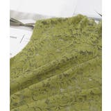 タンクトップ 総レース 重ね着 透け感 | ANGELCLOSET | 詳細画像14
