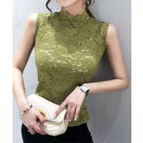 タンクトップ 総レース 重ね着 透け感 | ANGELCLOSET | 詳細画像6