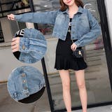 デニムジャケット ショート丈 アウター | SUNSHINE CLOSET | 詳細画像7