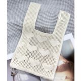 ハンドバッグ ハート柄鞄 マルシェバッグ | SUNSHINE CLOSET | 詳細画像10