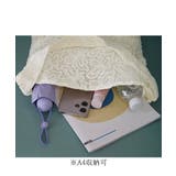トートバッグ 大容量 レースバッグ 花柄 | ANGELCLOSET | 詳細画像6