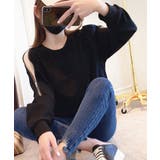 トレーナー オープンショルダー 無地 | SUNSHINE CLOSET | 詳細画像5 