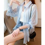 シャツブラウス 夏服 サマーカーディガン | ANGELCLOSET | 詳細画像5