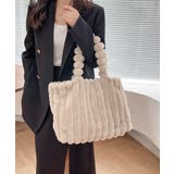 トートバッグ 秋冬 ファーバッグ 大容量 | SUNSHINE CLOSET | 詳細画像1 