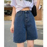 デニムパンツ ショート丈 ジーンズ 美脚 | SUNSHINE CLOSET | 詳細画像1
