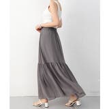 ロングスカート シフォン 裏地付き 春夏 | SUNSHINE CLOSET | 詳細画像3