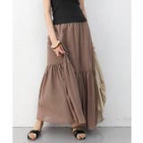 ロングスカート シフォン 裏地付き 春夏 | SUNSHINE CLOSET | 詳細画像9