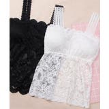 キャミソール 総レース パッド付き 肌着 | ANGELCLOSET | 詳細画像9