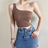 ブラトップ ノースリーブ ワンショルダー | SUNSHINE CLOSET | 詳細画像7 