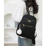 リュックサック 軽量 ファーチャーム付き | SUNSHINE CLOSET | 詳細画像2 