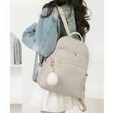 リュックサック 軽量 ファーチャーム付き | SUNSHINE CLOSET | 詳細画像3 