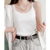 レディースキャミソール 韓国風 ノースリーブトップス | SUNSHINE CLOSET | 詳細画像4 