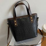バケツバッグ PUレザー ハンドバッグ | SUNSHINE CLOSET | 詳細画像5