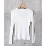 ニットトップス レースネック 長袖 秋冬 | SUNSHINE CLOSET | 詳細画像10 