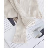 ニットトップス レースネック 長袖 秋冬 | SUNSHINE CLOSET | 詳細画像12 