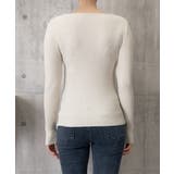 ニットトップス レースネック 長袖 秋冬 | SUNSHINE CLOSET | 詳細画像8 