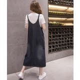 サロペット ロング丈 デニムワンピース | SUNSHINE CLOSET | 詳細画像6 