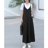 サロペットパンツ オールインワン 無地 | ANGELCLOSET | 詳細画像4