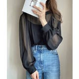 ブラウス ゆったり 長袖トップス 透け感 | SUNSHINE CLOSET | 詳細画像1