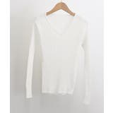 ニットトップス Vネックセーター 春秋冬 | SUNSHINE CLOSET | 詳細画像10 