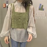 タンクトップ スクエアネック ビスチェ | SUNSHINE CLOSET | 詳細画像1