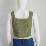 タンクトップ スクエアネック ビスチェ | SUNSHINE CLOSET | 詳細画像10