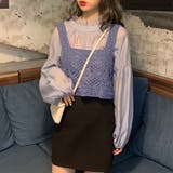 タンクトップ スクエアネック ビスチェ | SUNSHINE CLOSET | 詳細画像7