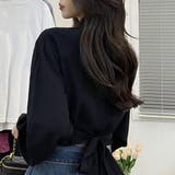 シャツブラウス 長袖 ショート丈トップス | SUNSHINE CLOSET | 詳細画像8