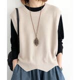 ニットベスト ゆったり 重ね着 春秋冬服 | SUNSHINE CLOSET | 詳細画像1 
