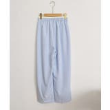ハイウエストパンツ配色ウエスト 冷感タッチとろみパンツ 体型カバーストレートパン… | SUNSHINE CLOSET | 詳細画像26 