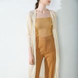 ベージュ | ロングカーディガン レディース 薄手 | ANGELCLOSET