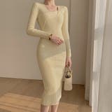 ベージュ | ニットワンピース ニットワンピ ワンピース | ANGELCLOSET