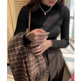 リブニットトップス きれいめ ハイネック | SUNSHINE CLOSET | 詳細画像5
