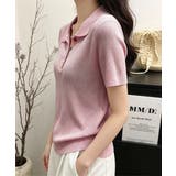 襟付きサマーニットレディース 春夏トップス新作 大人可愛い | SUNSHINE CLOSET | 詳細画像17