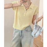 襟付きサマーニットレディース 春夏トップス新作 大人可愛い | SUNSHINE CLOSET | 詳細画像19