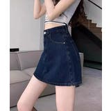 デニムスカパンハイウエストショートパンツ | SUNSHINE CLOSET | 詳細画像2 